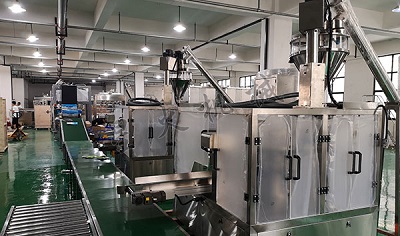 給袋式自動粉劑包裝機(jī)械實拍圖